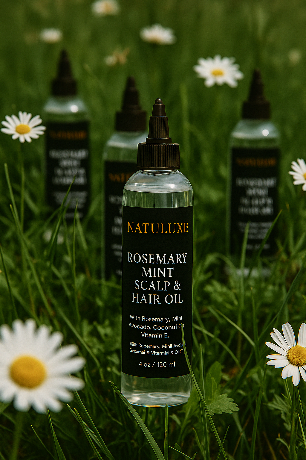 Natuluxe Rosemary Mint Scalp & Hair Oil
