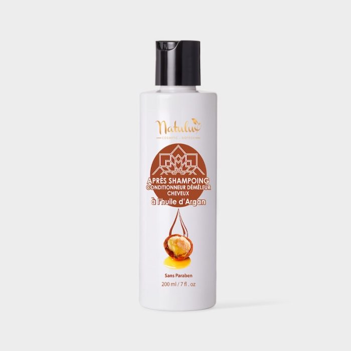 NatuLuxe Fournisseur Bio Cosmetique Produit après shampoing naturel avec huile argan 200 ml