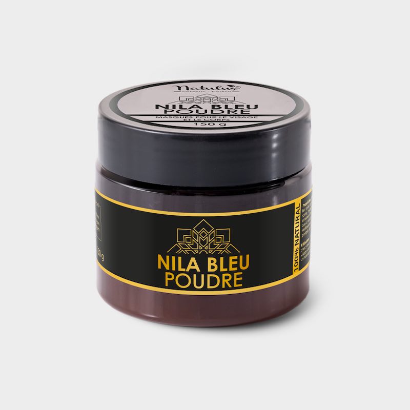 NatuLuxe Fournisseur Bio Cosmetique Produit masque naturel avec nila blue pour visage et corps 150 g